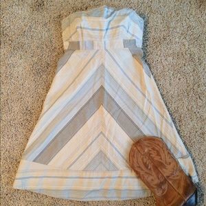Gap strapless dress