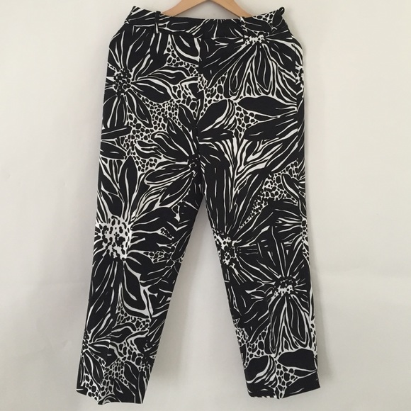 Talbots Printed Ankle Pants