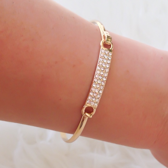 🌹VDay Trend • Bling Bar Bracelet - Picture 2 of 3