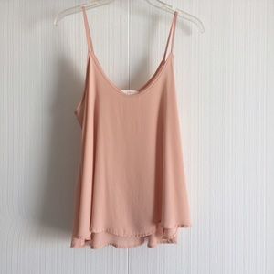 Super cute blush pink tank top