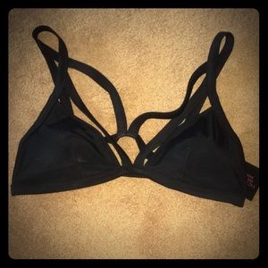 Victoria's Secret black bikini top