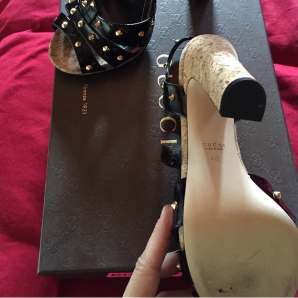 Gucci studded heels - Picture 3 of 3