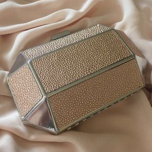 Glint Stingray Clutch from Nordstrom- Rose Gold