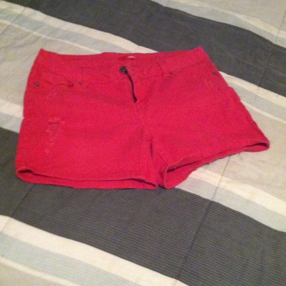 Pink shorts