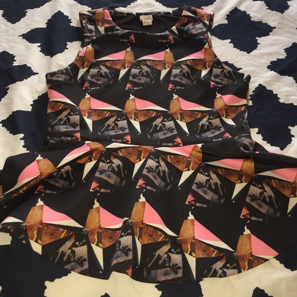 H&M Scuba Peplum Tank