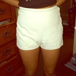 High waisted shorts