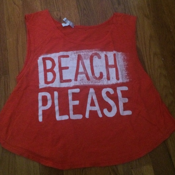 Beach please tank