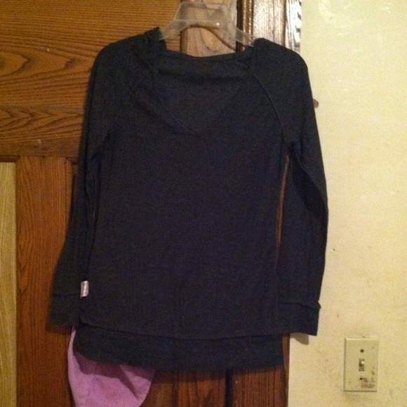 Long sleeve shirt Grayish Black
