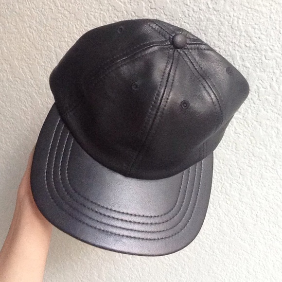American Apparel Leather cap