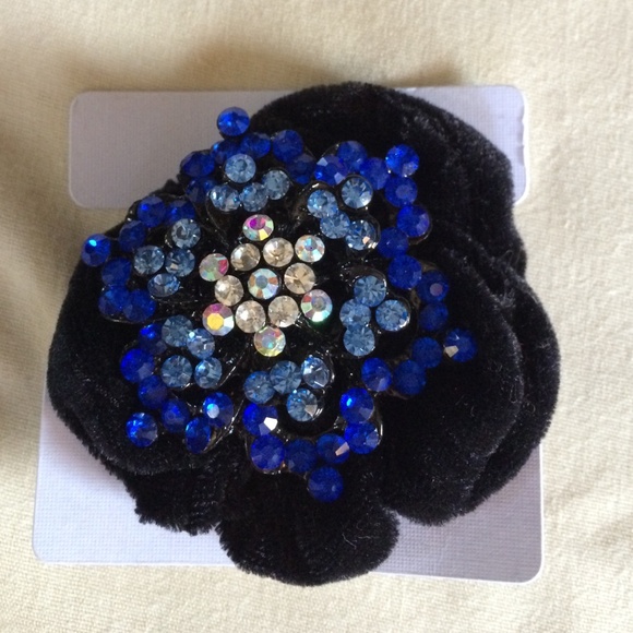 Rhinestone Scronchi for Hair