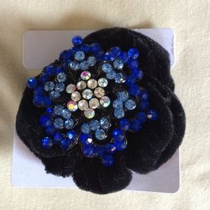 Rhinestone Scronchi for Hair