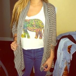 Chunky cardigan