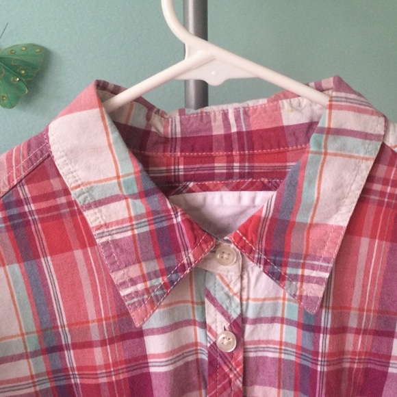 Plaid Button Up - Picture 2 of 4