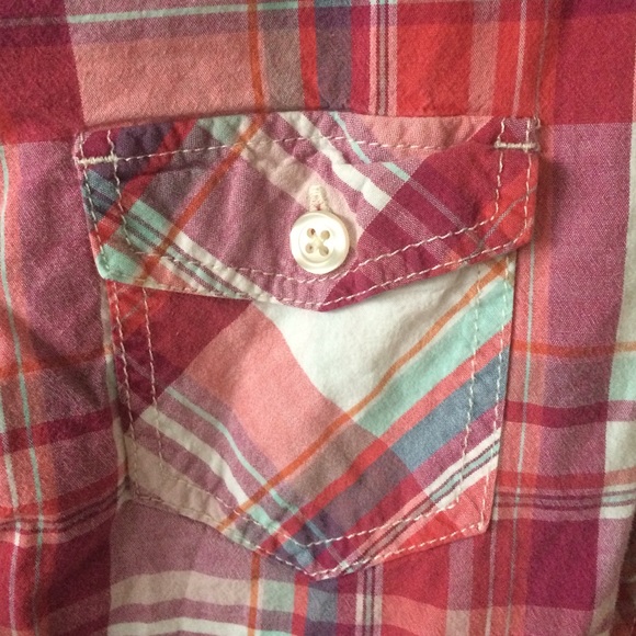 Plaid Button Up - Picture 3 of 4