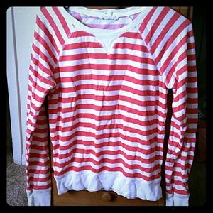 Forever 21 PINK & White sweater