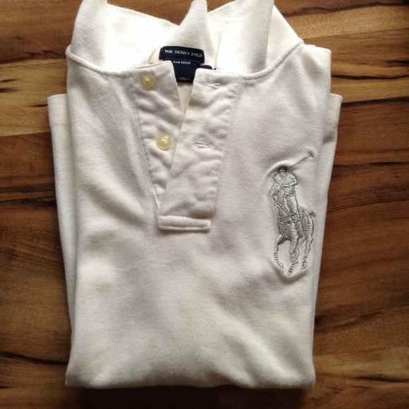 Ralph Lauren small white polo