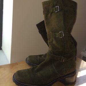 Aquatalia Green Boots