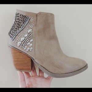 Taupe Ankle Boots