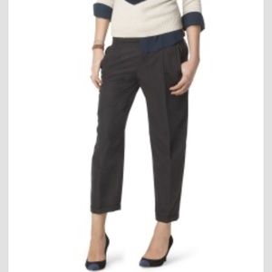 Club Monaco Black Pleated Pants - Size 0