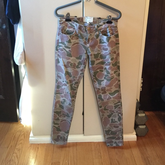 Current Elliott Camo Skinnies