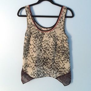 Silence+Noise Patterned Top from Urban Outfitters