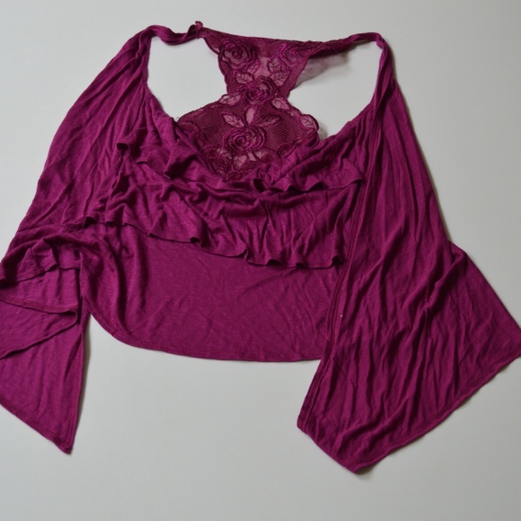 Pink floral design cardigan