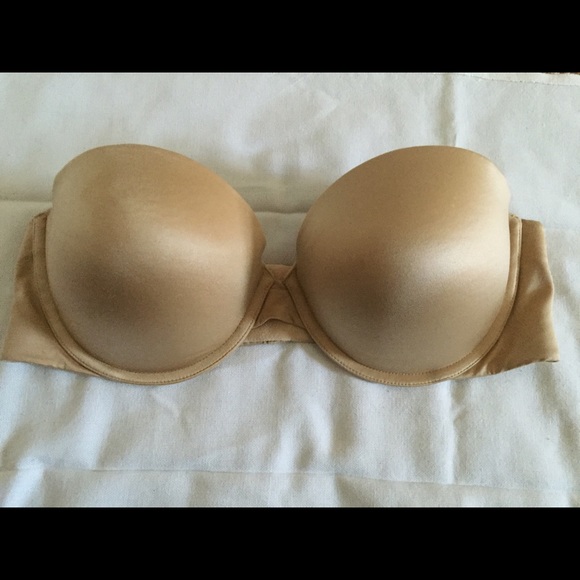 Aerie nude strapless push-up Mia bra