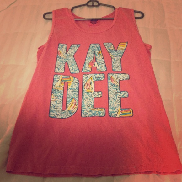 Lilly Pulitzer Kappa Delta Frat Tank