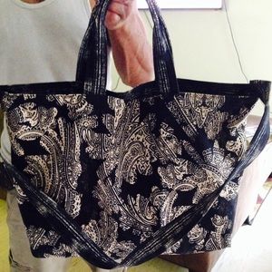 Big Banana Republic canvas tote bag