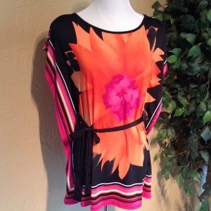Bebe tunic with belt