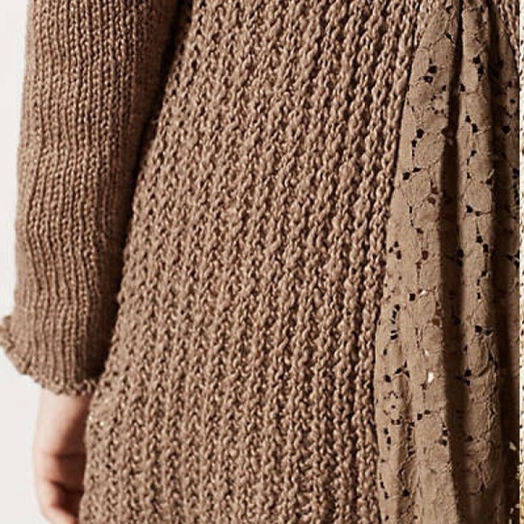 Anthropologie SIRRETTA CARDIGAN - Brown - XS - NEW - Picture 4 of 4