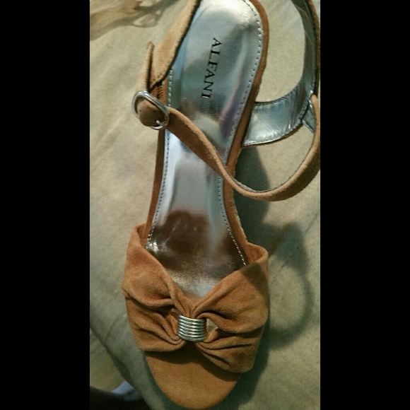 Wedge Suede Sandal
