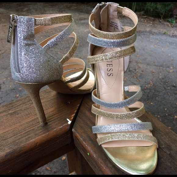 GUESS Glitter High Heels