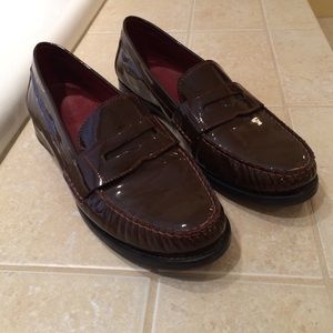 Cole Haan patent leather loafers 💜
