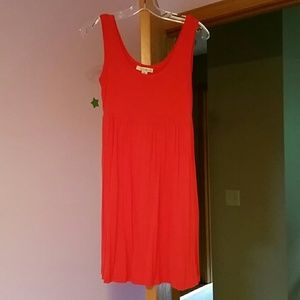 Redish orange dress
