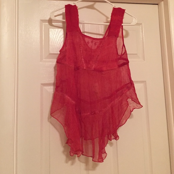 Size XS Free People flutter top