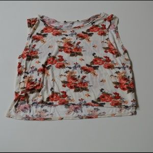 Forever 21 floral tee