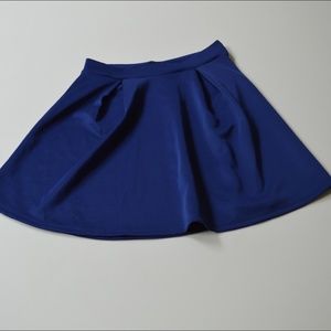 Deep blue skirt