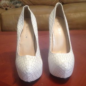 White heels