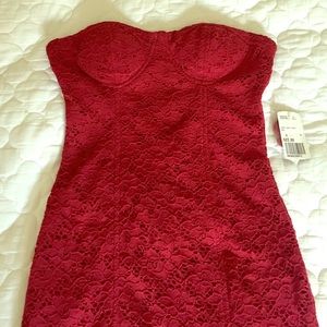 Short length red dress ! BRAND NEW!