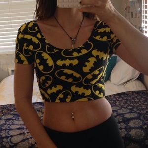 Forever 21 graphic crop top