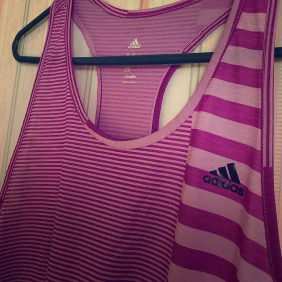 ADIDAS climalite fuchsia tank