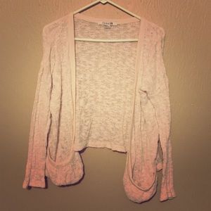 Cream cardigan