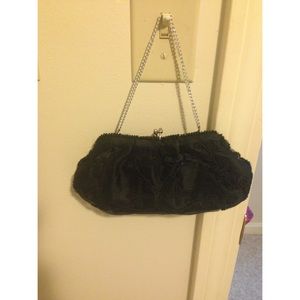 Black Clutch. Bag By Debbie.