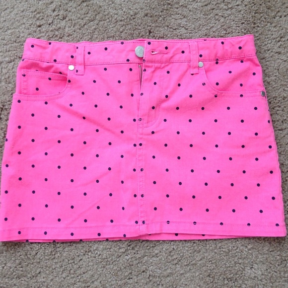 Polka dot skirt