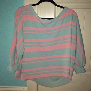 billabong off-the-shoulder sweater top