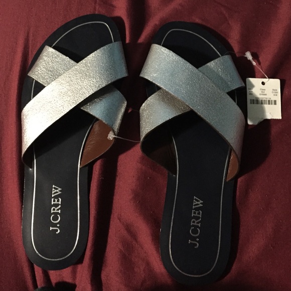NWT. J.Crew sandals, size 6!