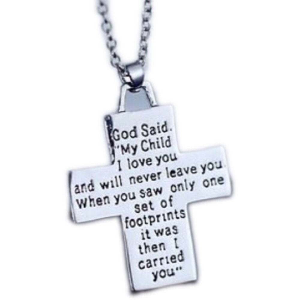 Footprints Necklace - Picture 8 of 10