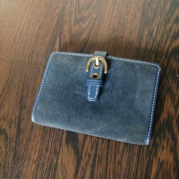 Coach wallet blue