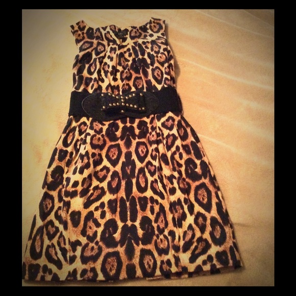cheetah forever 21 dress